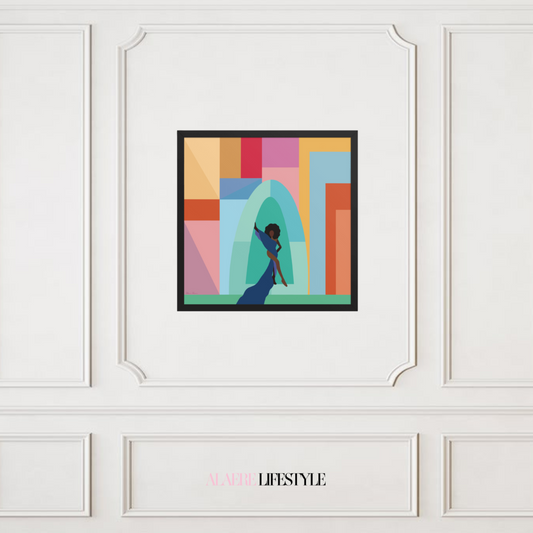 In a World I'm Creating–Framed Giclée Wall Art