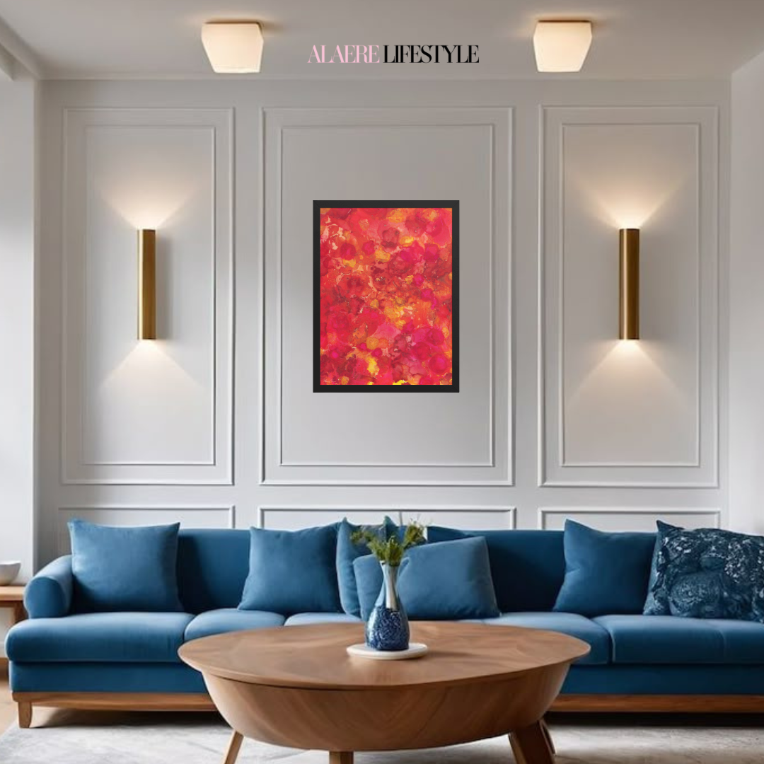 Inferno–Framed Giclée Wall Art