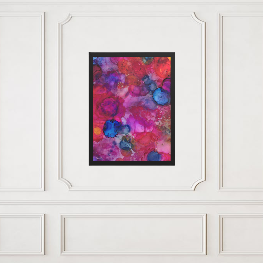 Let Love Bloom–Framed Giclée Wall Art