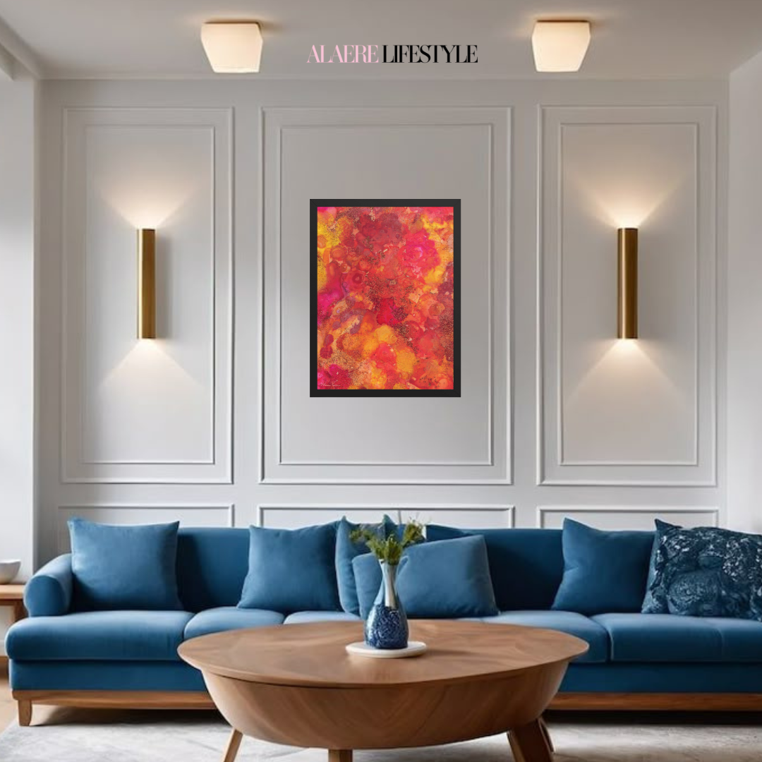 Marigold Soul–Framed Giclée Wall Art