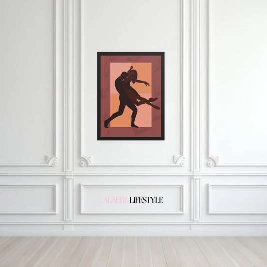Ne Me Quitte Pas–Framed Giclée Wall Art