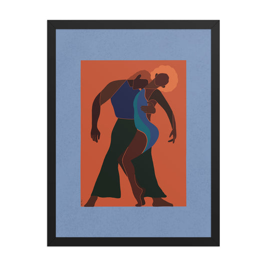 No Letting Go–Framed Giclée Wall Art