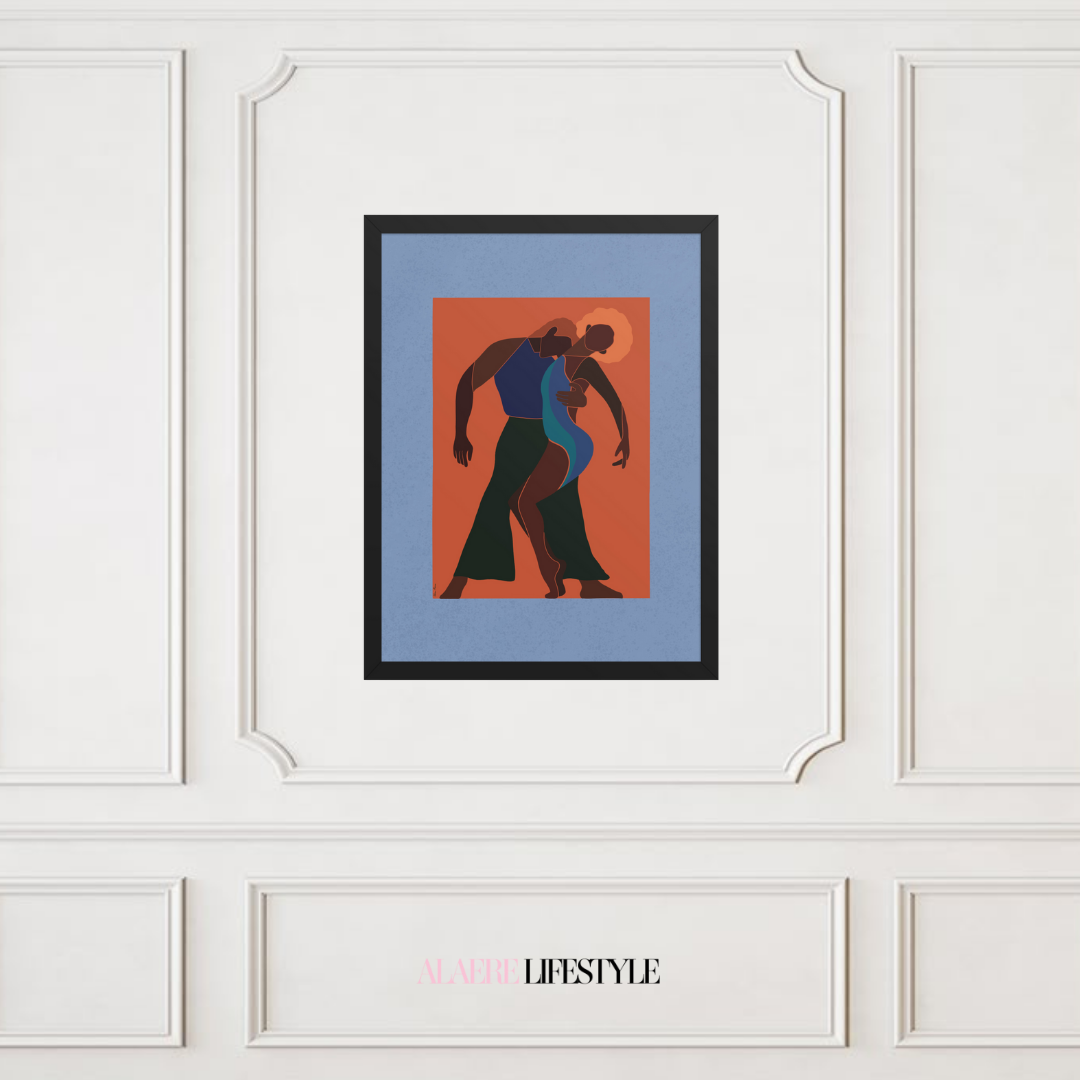 No Letting Go–Framed Giclée Wall Art