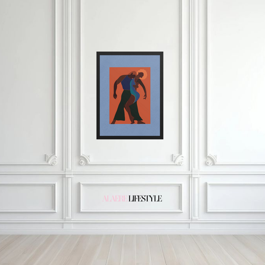 No Letting Go–Framed Giclée Wall Art