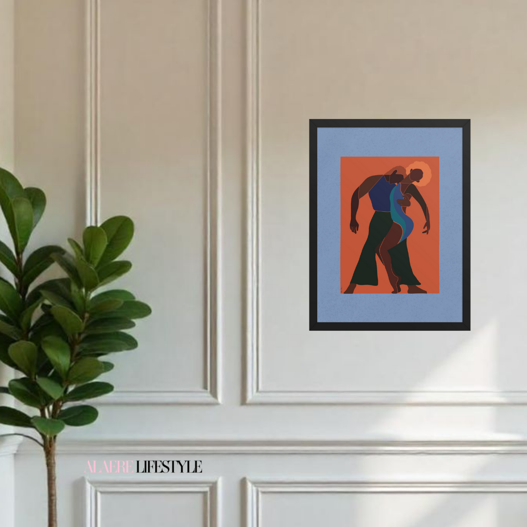 No Letting Go–Framed Giclée Wall Art
