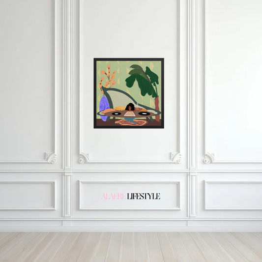 VIBES–Framed Giclée Wall Art