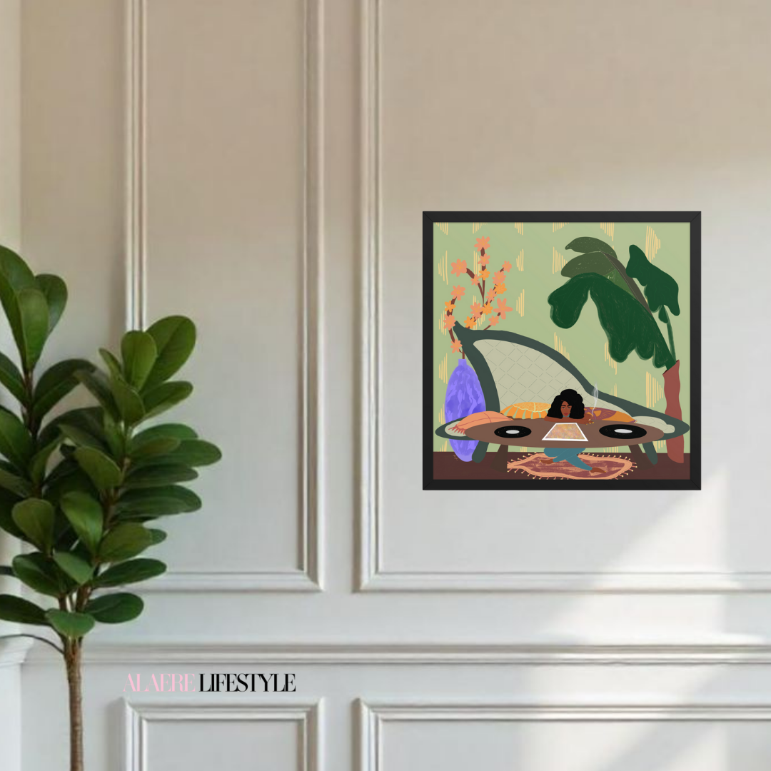 VIBES–Framed Giclée Wall Art