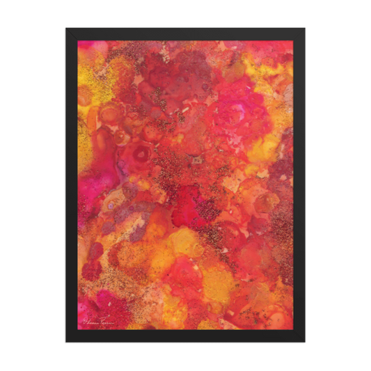 Marigold Soul–Framed Giclée Wall Art