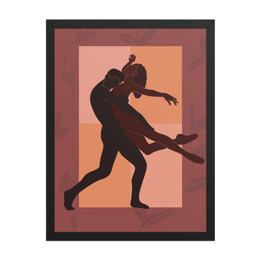 Ne Me Quitte Pas–Framed Giclée Wall Art