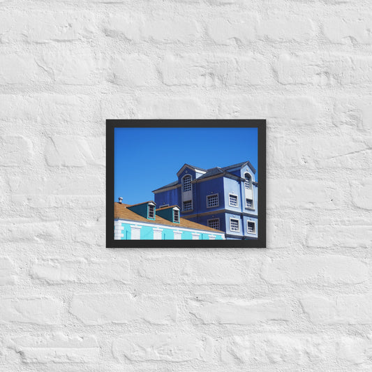 Island Blues–Framed Giclée Photography Print