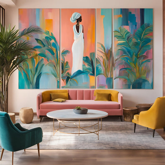 How Original Art Elevates Property Value in Luxury Real Estate