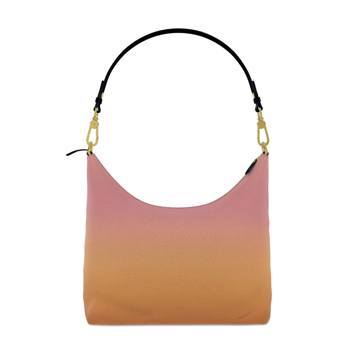 ALAERE Rosé Sunset Nappa Leather Hobo Bag