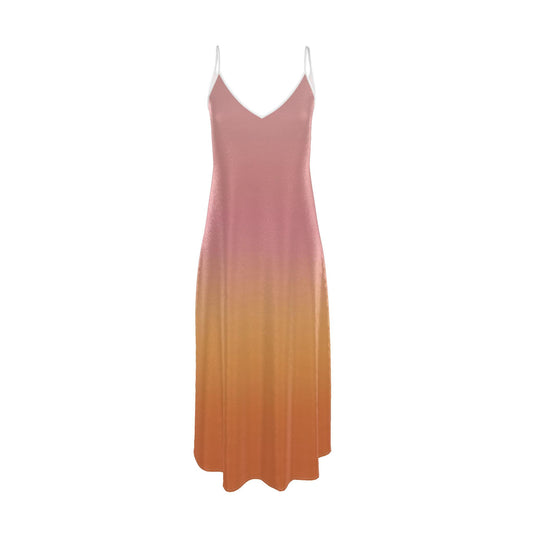 ALAERE Venus Silk Satin Maxi Slip Dress