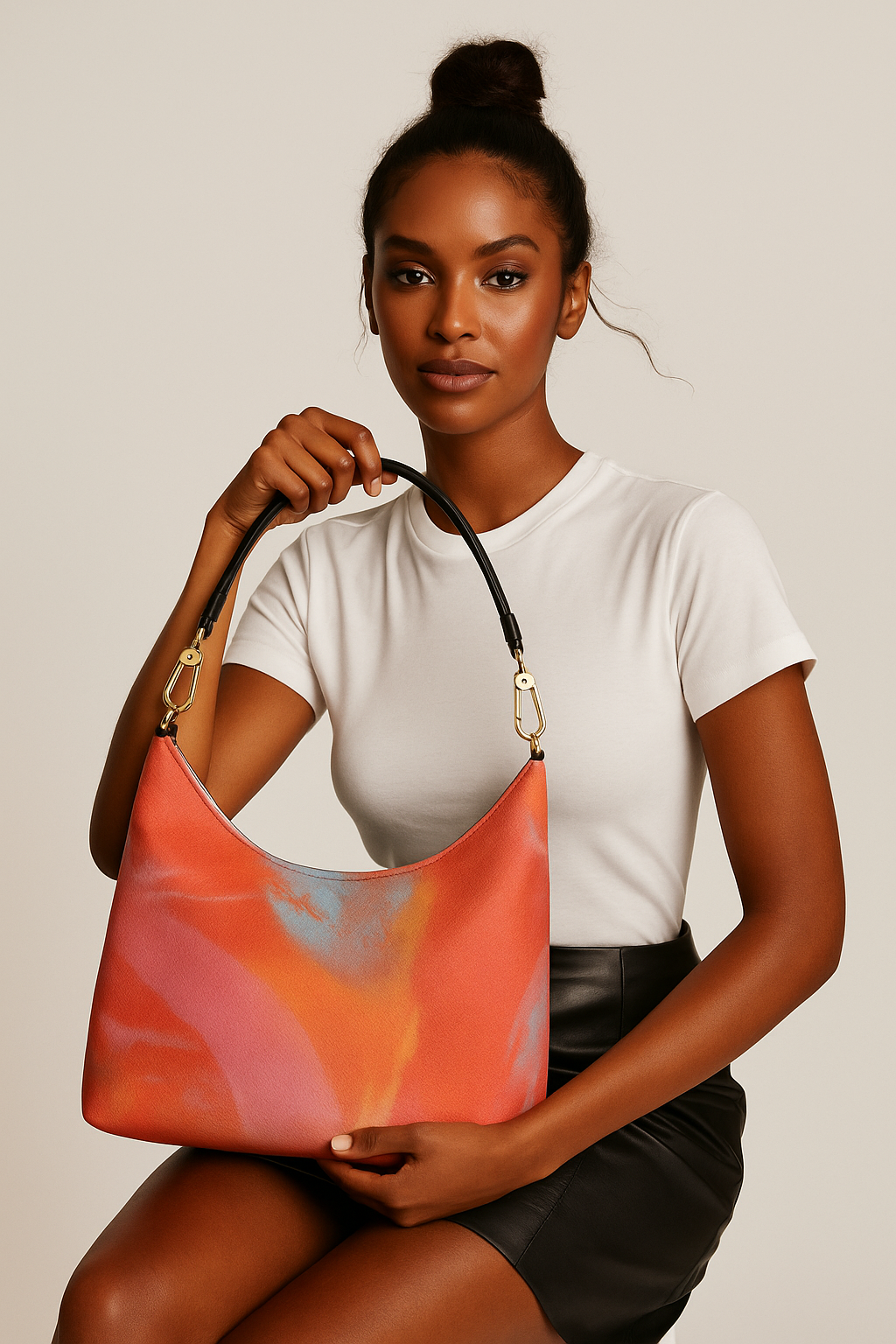 ALAERE Lover Girl Nappa Leather Hobo Bag
