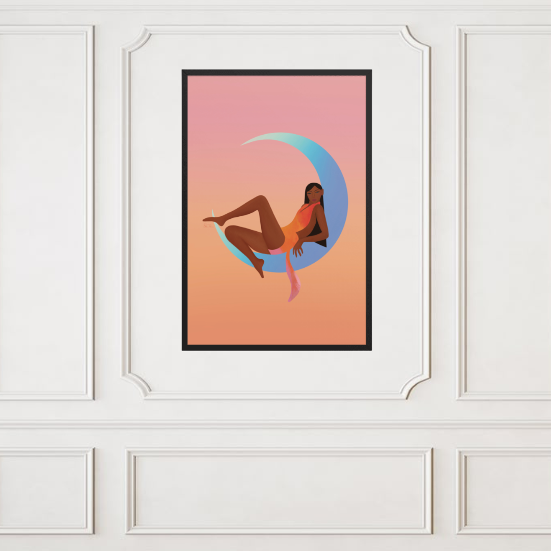 Dream Girl–Framed Giclée Wall Art