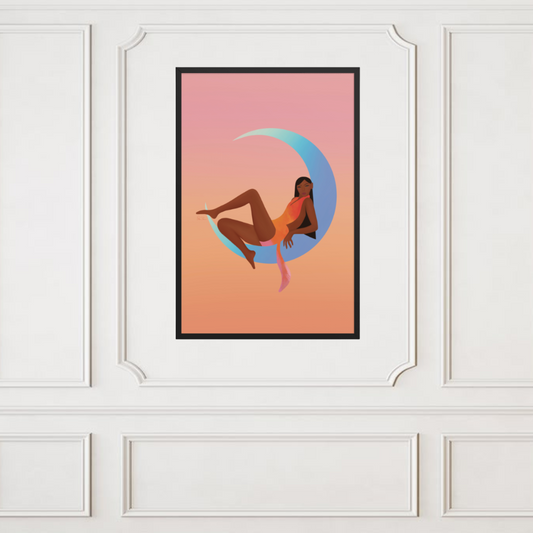 Dream Girl–Framed Giclée Wall Art