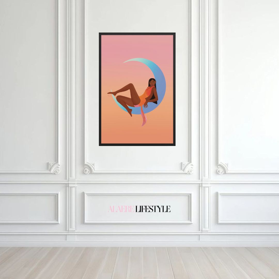 Dream Girl–Framed Giclée Wall Art