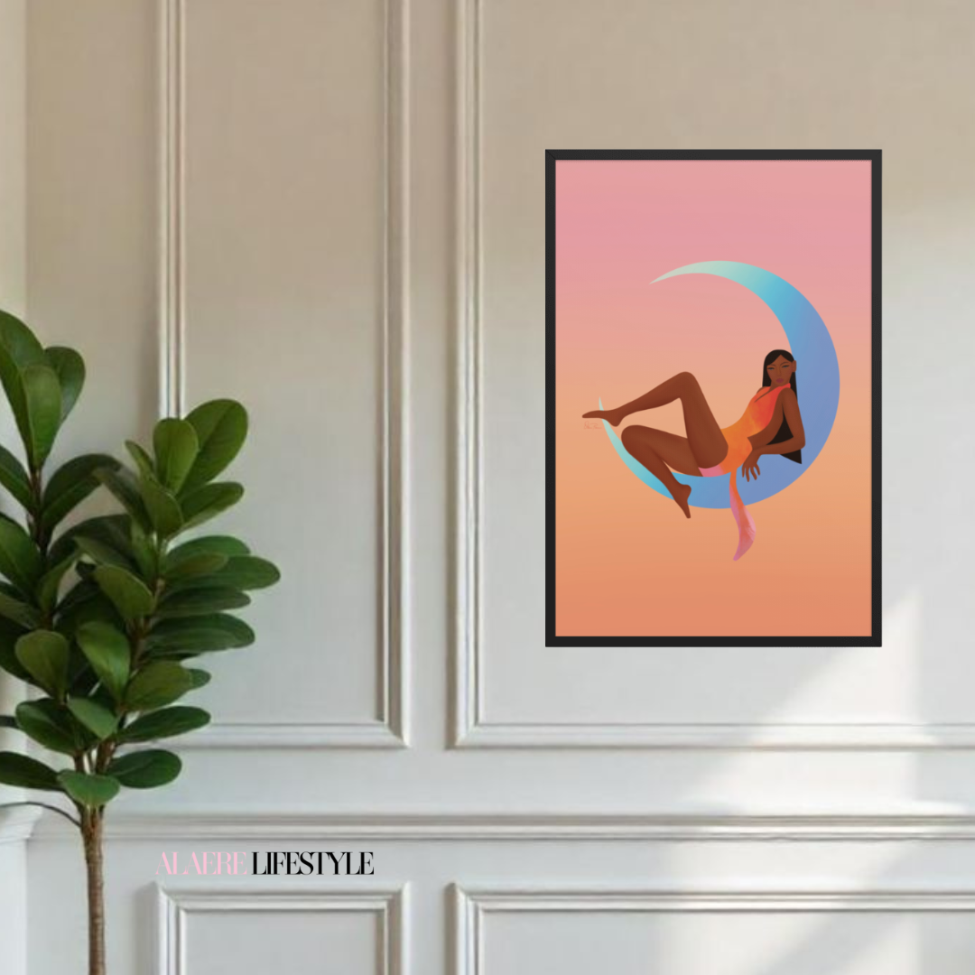 Dream Girl–Framed Giclée Wall Art