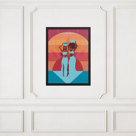 Harvesters of Love and Light–Framed Giclée Wall Art