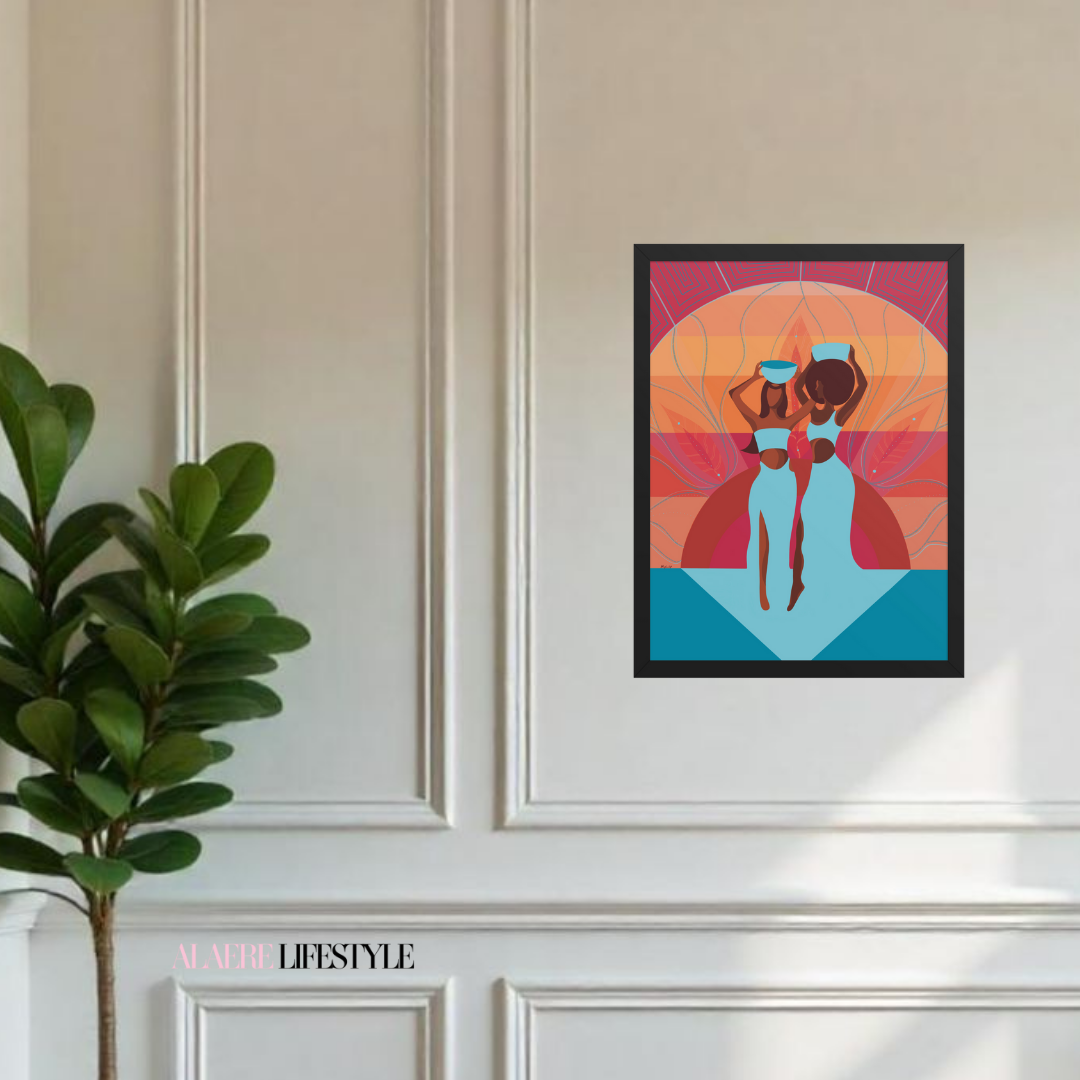 Harvesters of Love and Light–Framed Giclée Wall Art