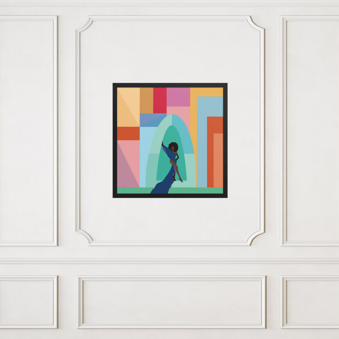 In a World I'm Creating–Framed Giclée Wall Art