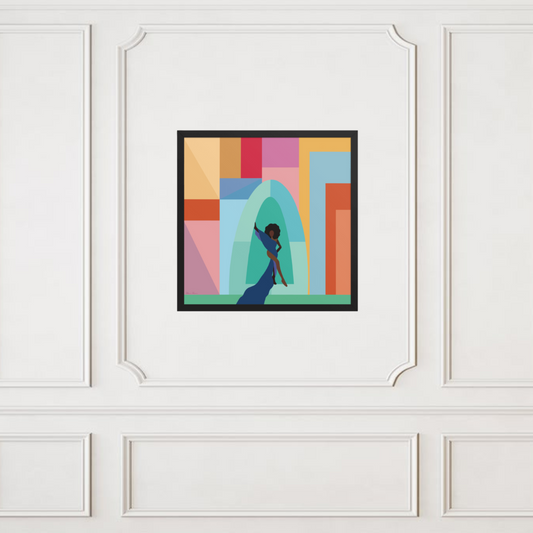 In a World I'm Creating–Framed Giclée Wall Art