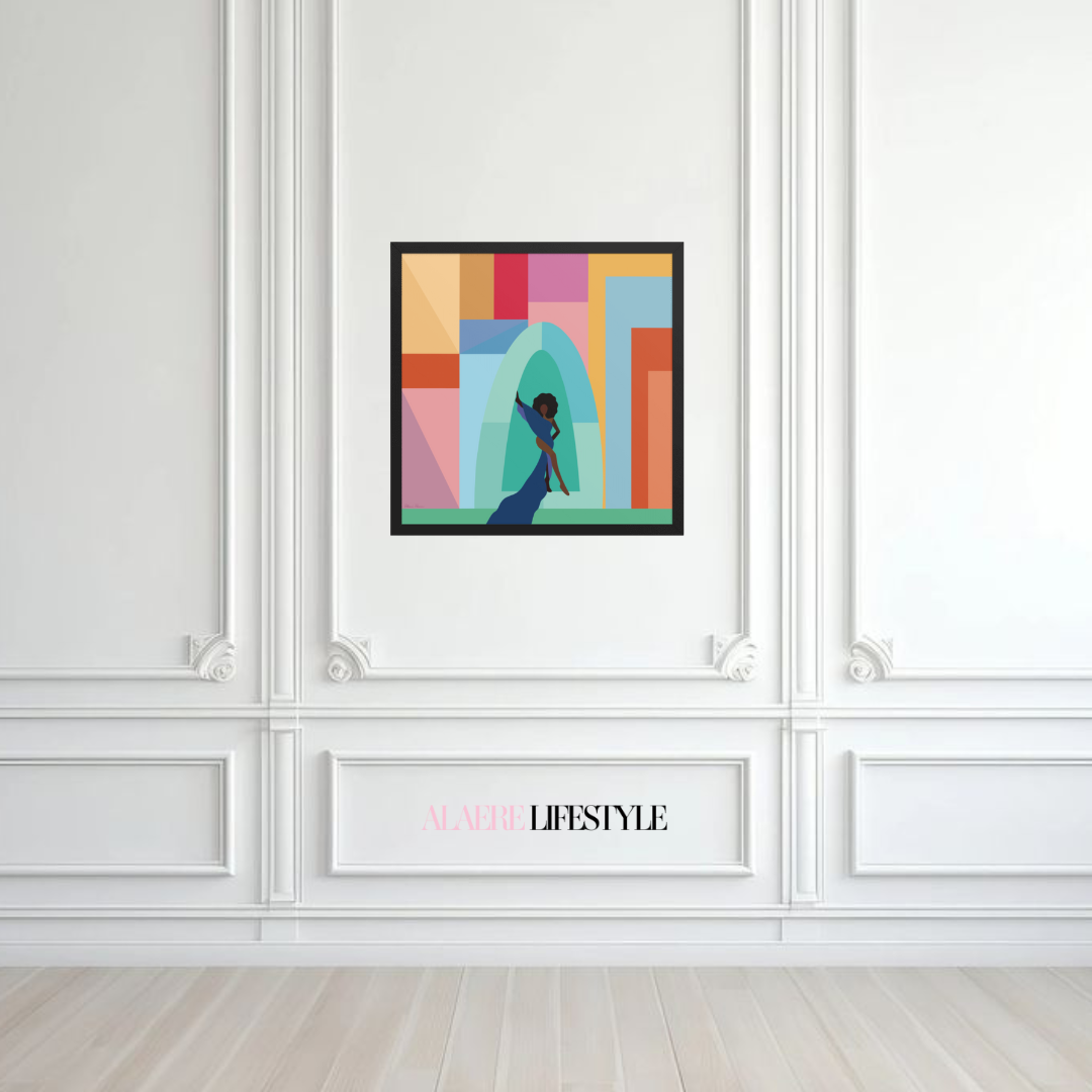 In a World I'm Creating–Framed Giclée Wall Art