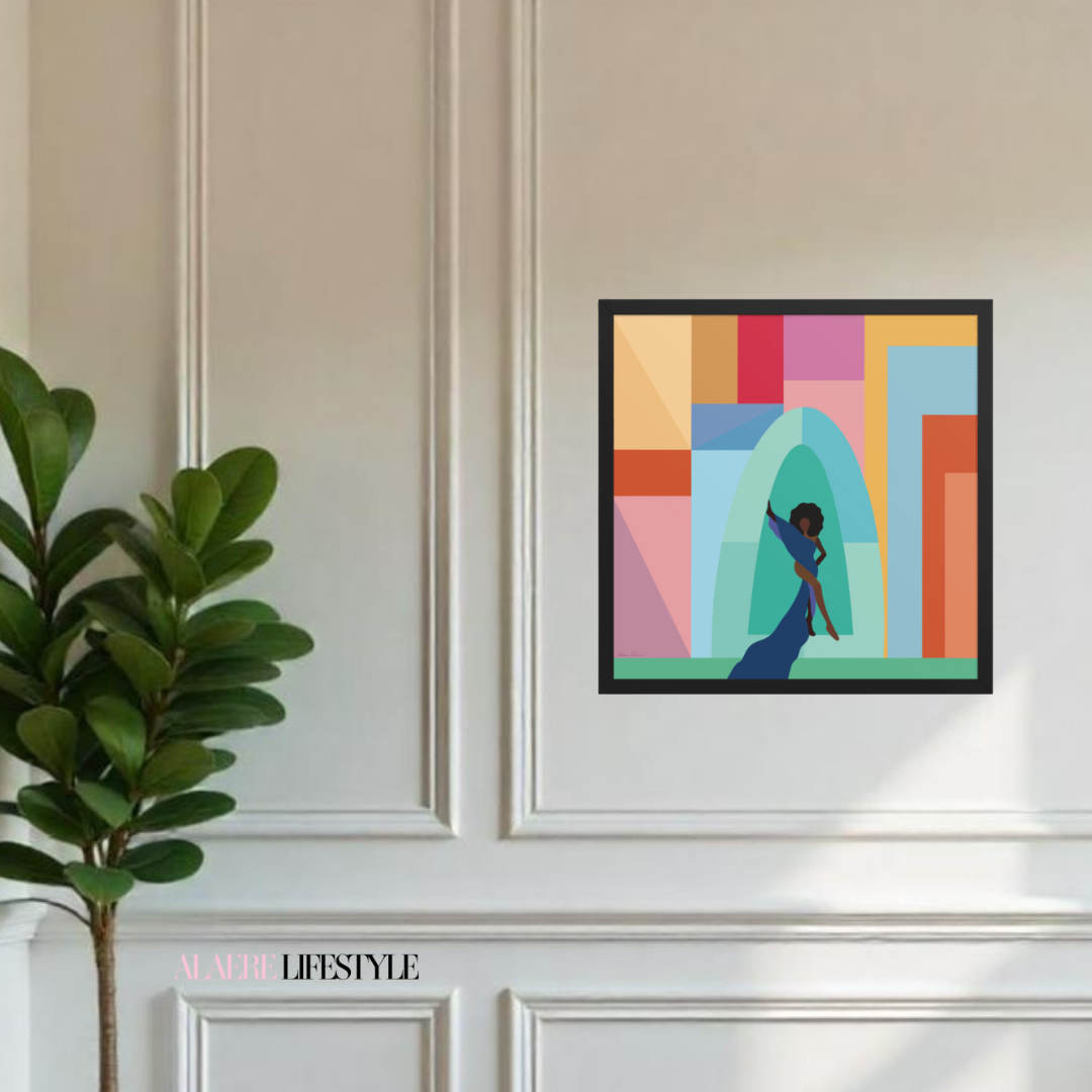 In a World I'm Creating–Framed Giclée Wall Art
