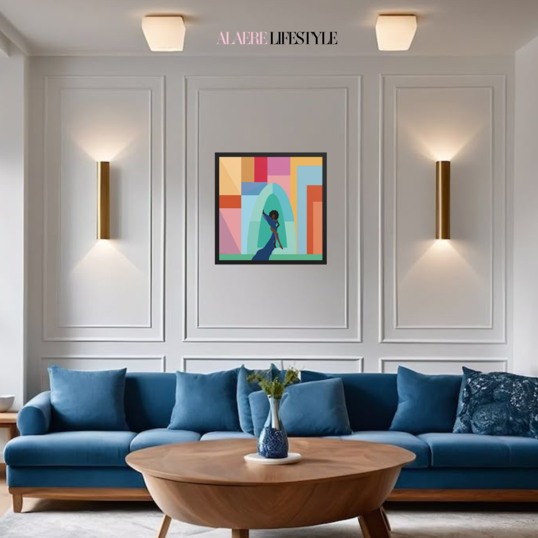 In a World I'm Creating–Framed Giclée Wall Art