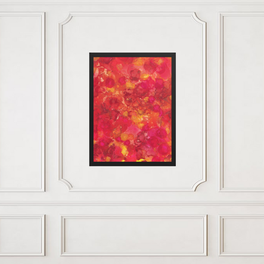 Inferno–Framed Giclée Wall Art