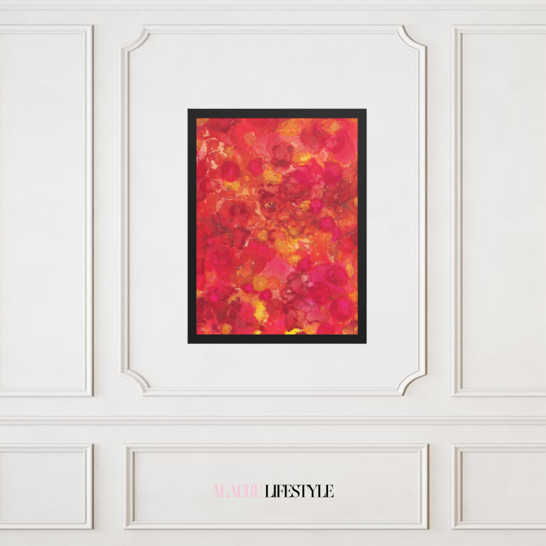 Inferno–Framed Giclée Wall Art