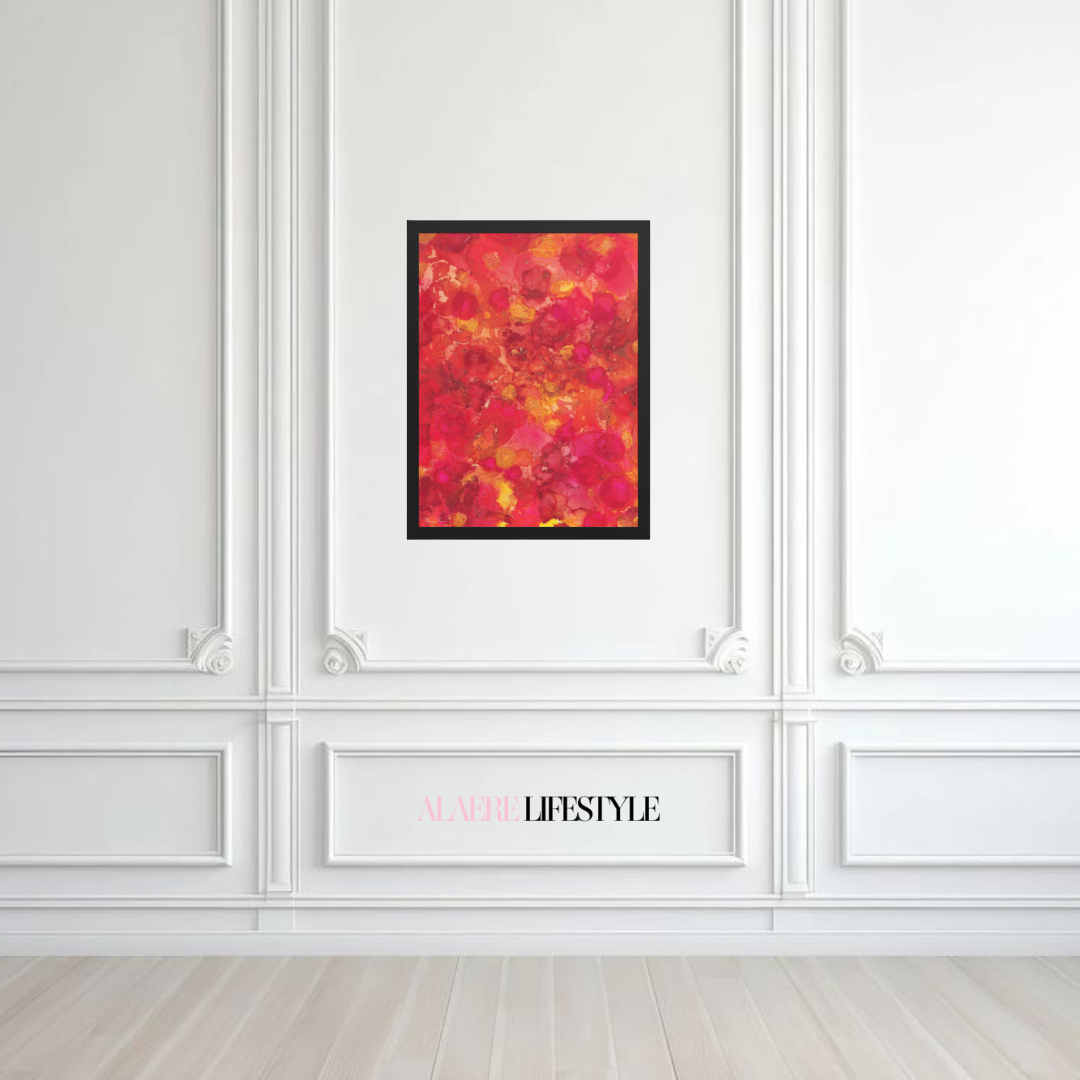 Inferno–Framed Giclée Wall Art
