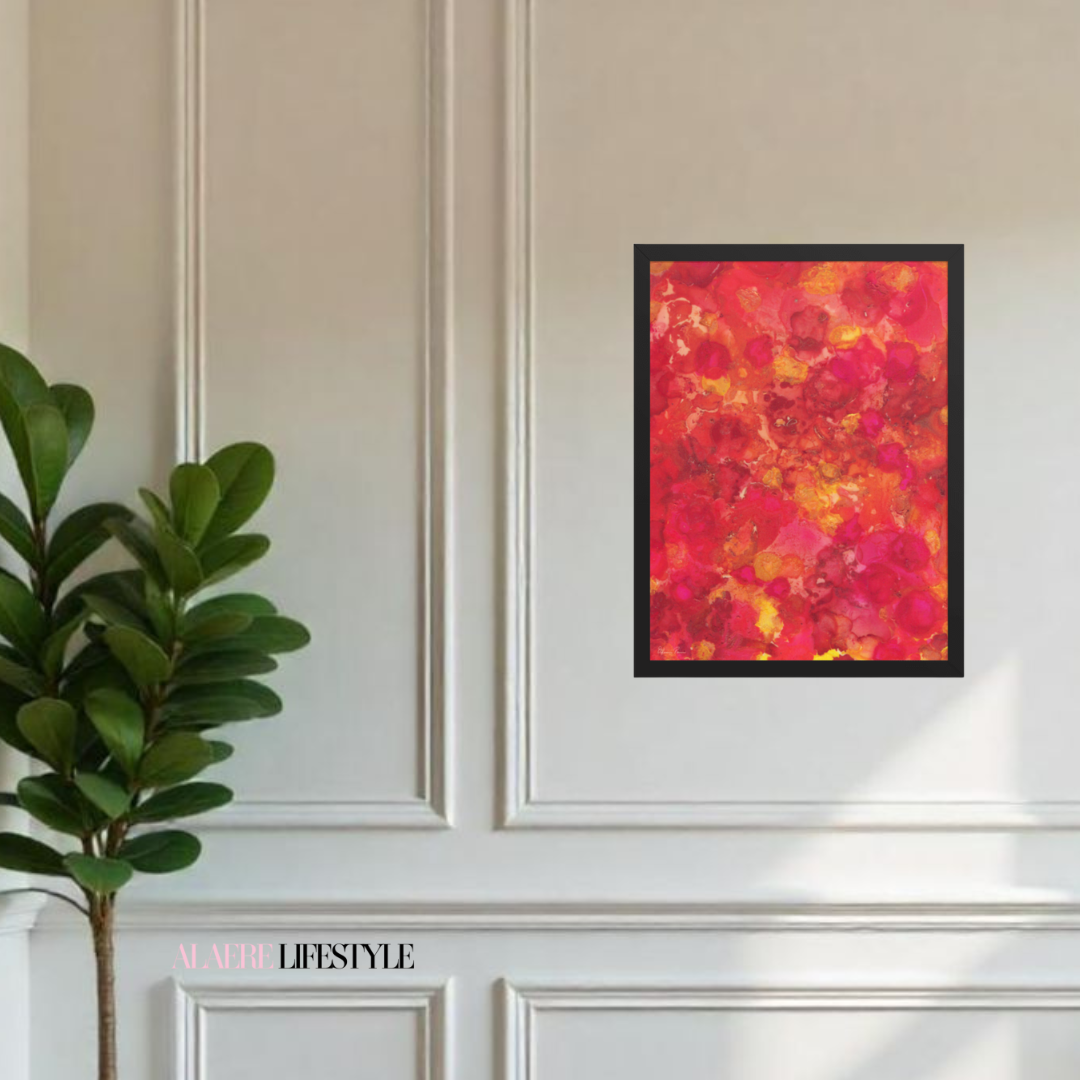 Inferno–Framed Giclée Wall Art