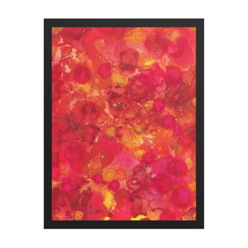 Inferno–Framed Giclée Wall Art