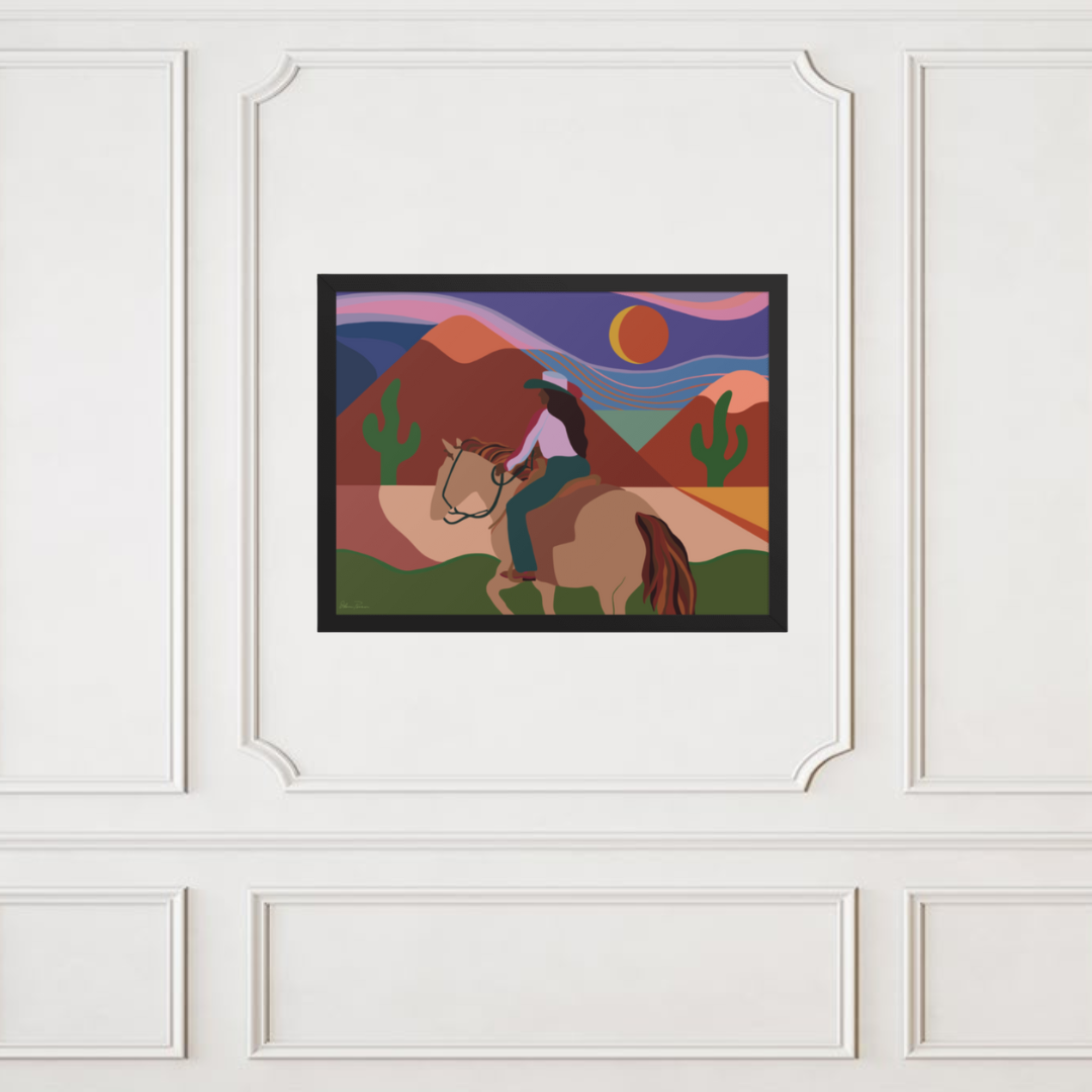 Into the Wild–Framed Giclée Wall Art