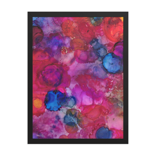 Let Love Bloom–Framed Giclée Wall Art