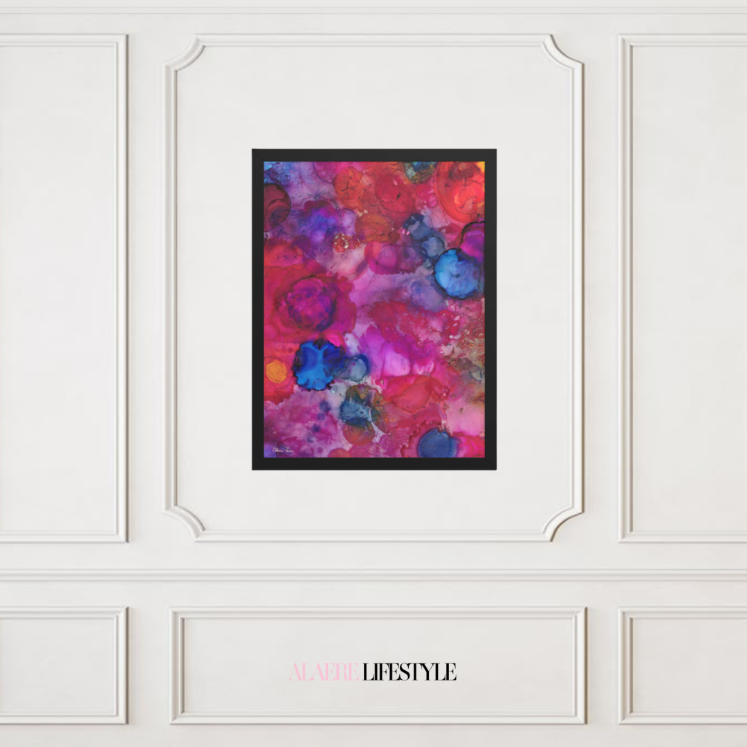 Let Love Bloom–Framed Giclée Wall Art