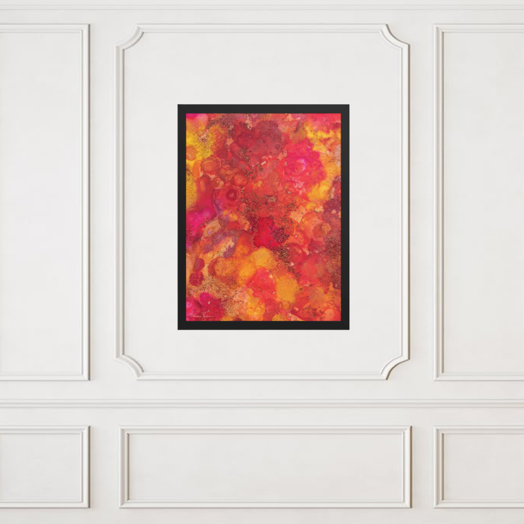 Marigold Soul–Framed Giclée Wall Art