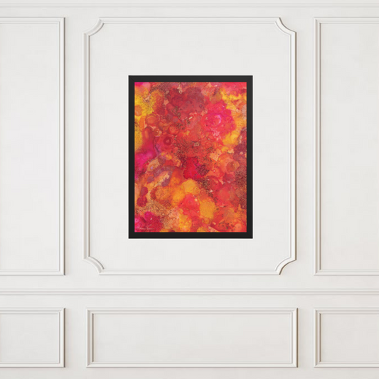 Marigold Soul–Framed Giclée Wall Art