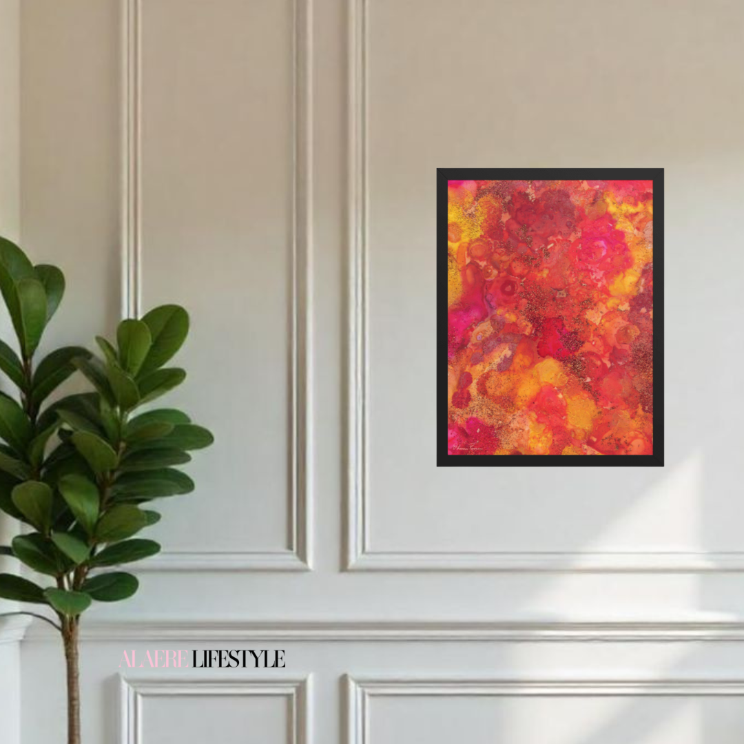 Marigold Soul–Framed Giclée Wall Art