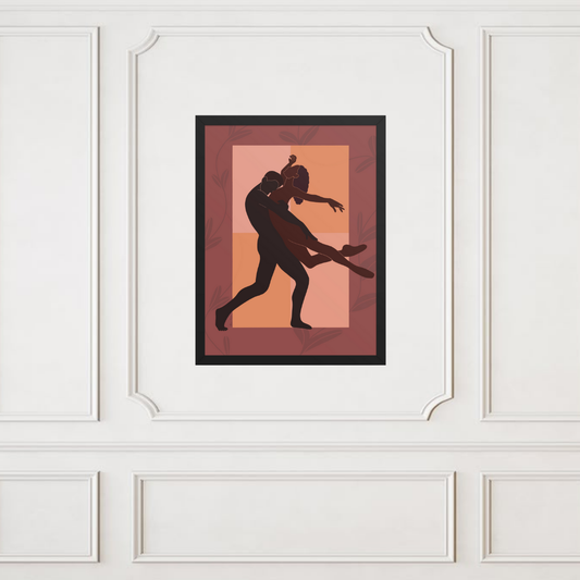 Ne Me Quitte Pas–Framed Giclée Wall Art