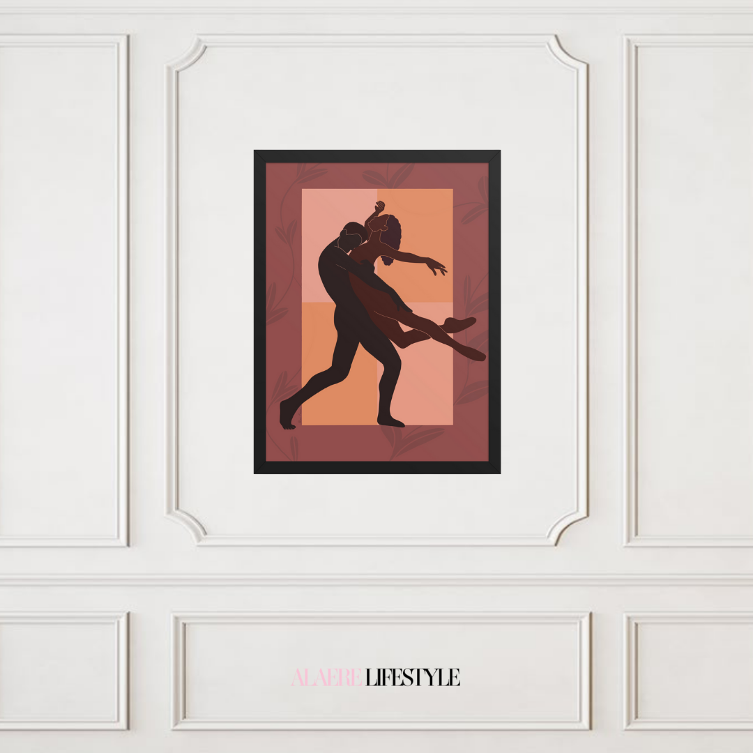 Ne Me Quitte Pas–Framed Giclée Wall Art
