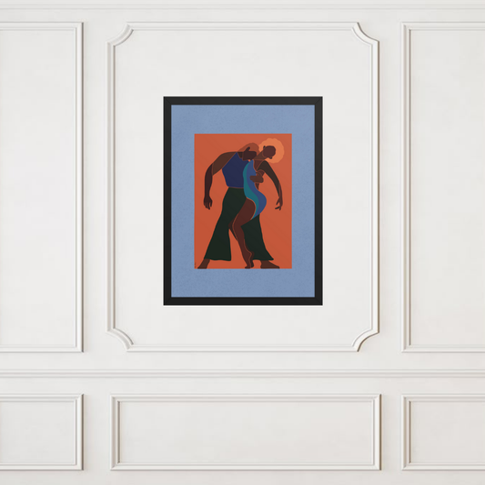 No Letting Go–Framed Giclée Wall Art