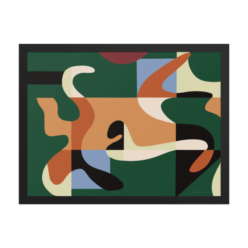 Rebel–Framed Giclée Wall Art