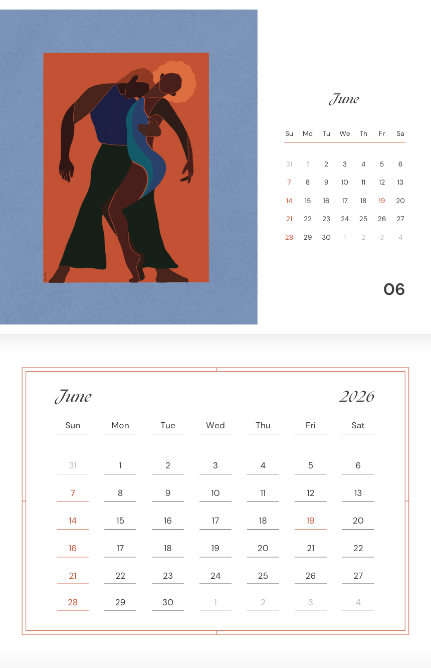 Alaere Art Calendar—2026 Edition