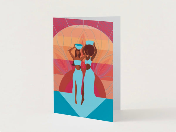 Harvesters of Love and Light Art Affirmation Greeting Cards – Pack of 5