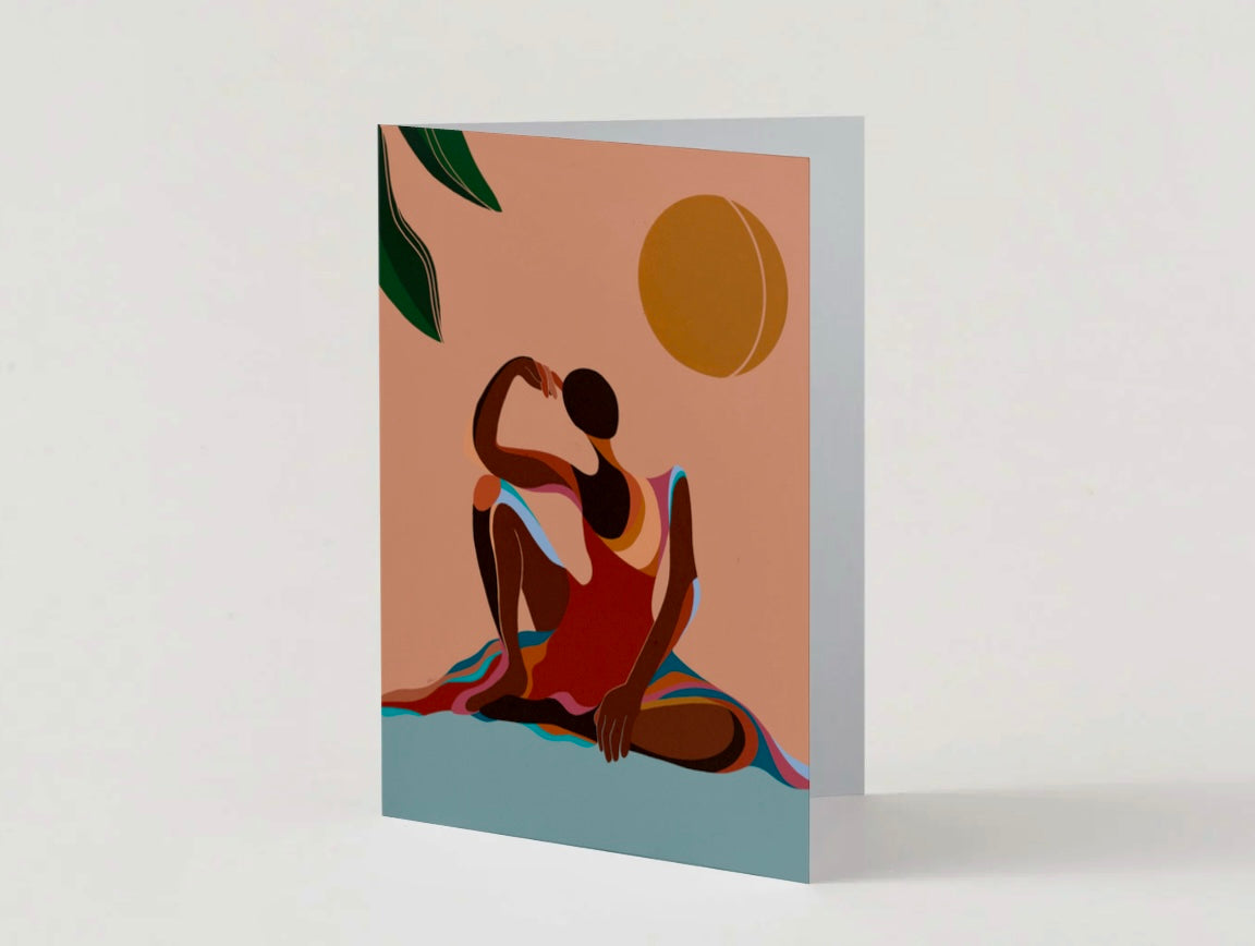 Force of Nature Art Affirmation Greeting Cards – Pack of 5