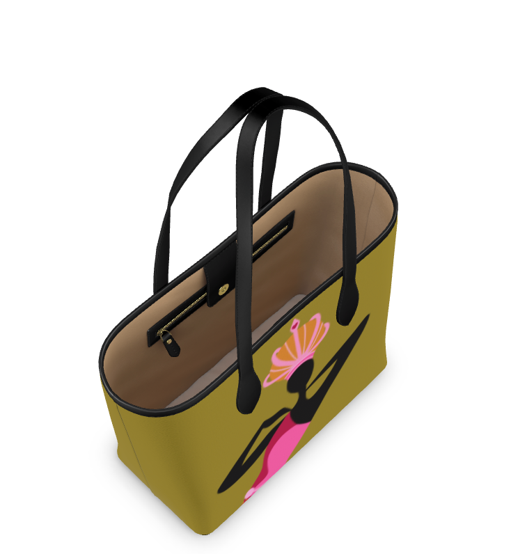ALAERE Princesa Nappa Leather Shopper Tote Bag