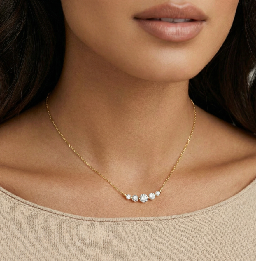 ALAERE Luna Crescent Necklace