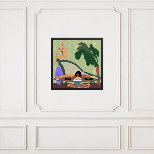 VIBES–Framed Giclée Wall Art